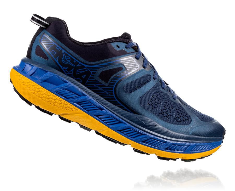 Hoka One One Trainers Mens Navy - Stinson ATR 5 - 34568YSGV